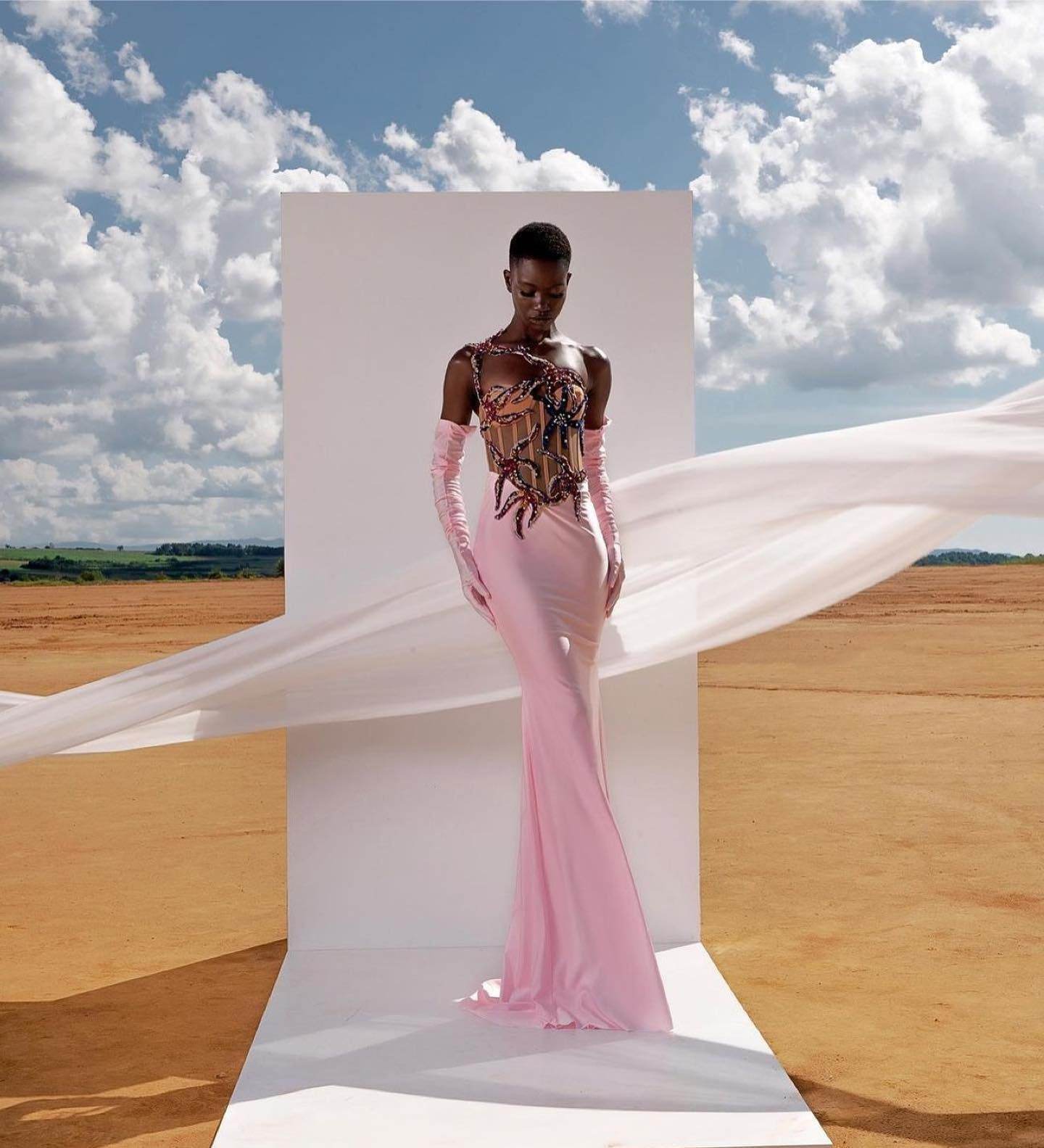 Lisa midi dress - REBECATHELABEL