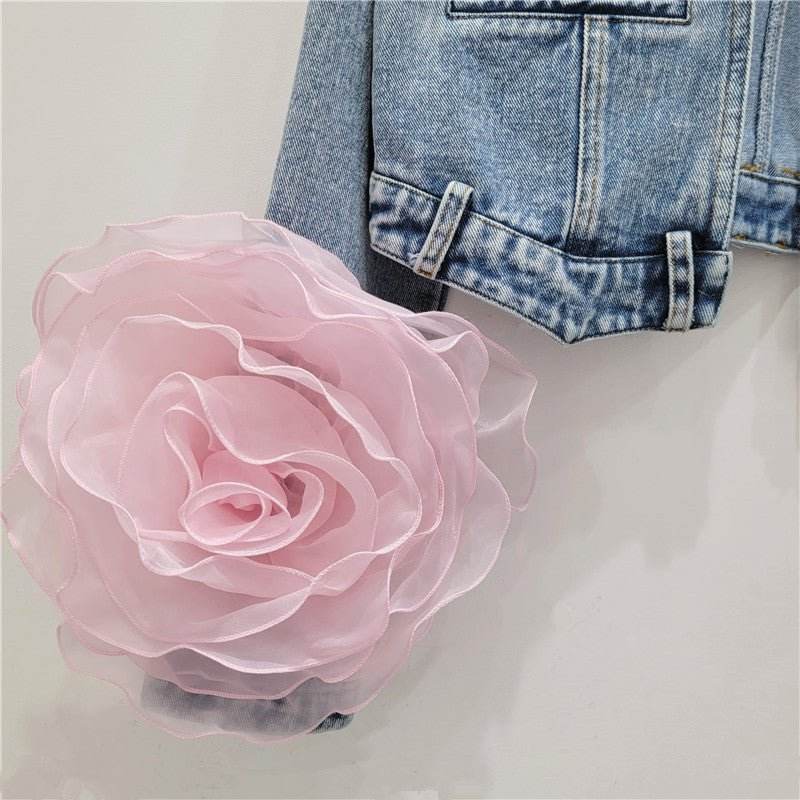 Lorah denim jacket - REBECATHELABEL