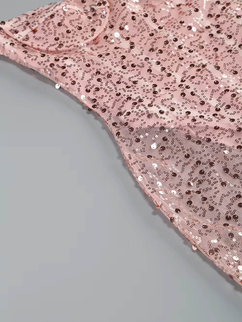 Mesh See Through Strapless Maxi Dress - REBECATHELABEL