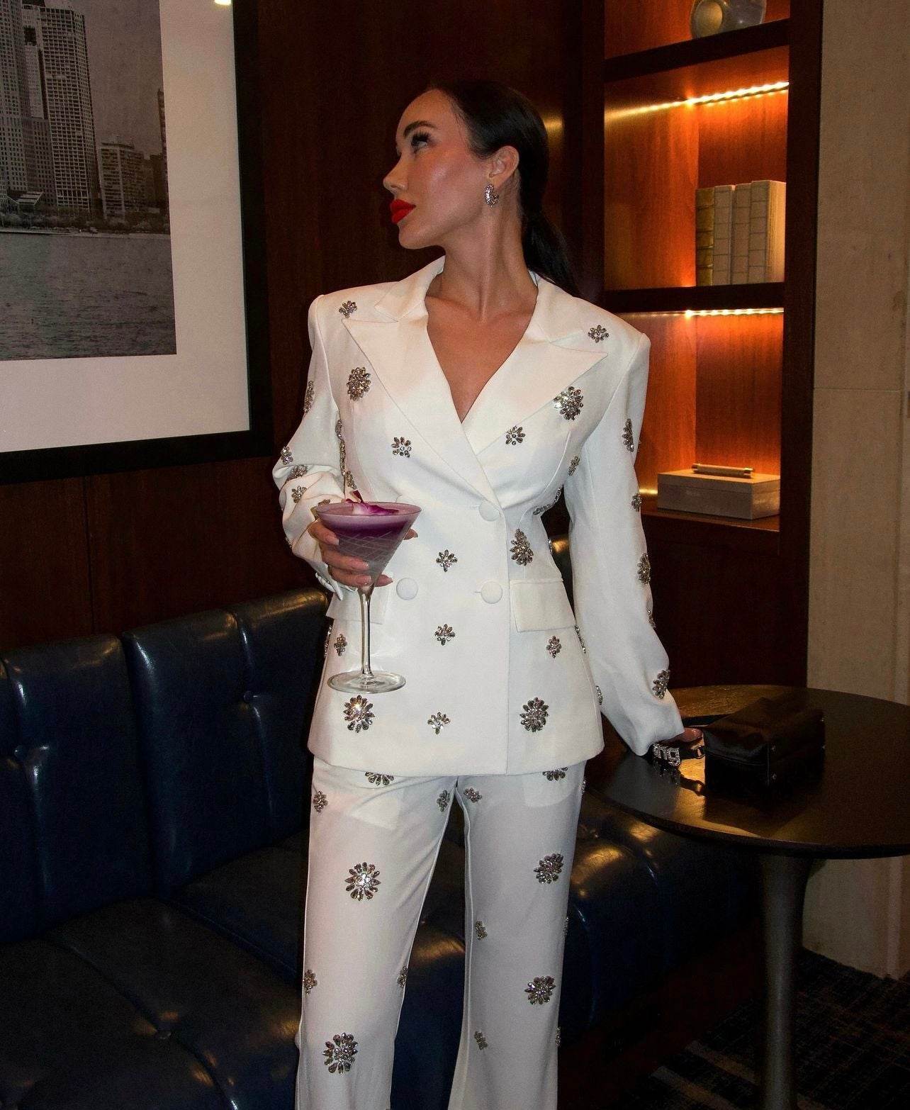 Milan blazer set - REBECATHELABEL