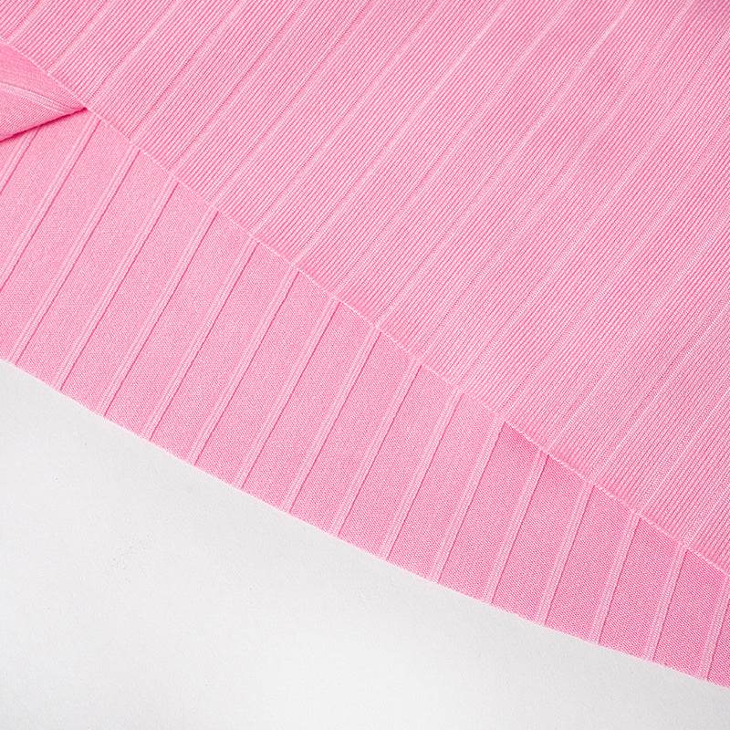 off Shoulder Dress Personality Fur Sleeve Slim Fit Maxi Dress - REBECATHELABEL