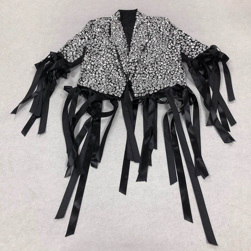 Oley diamond top - REBECATHELABEL