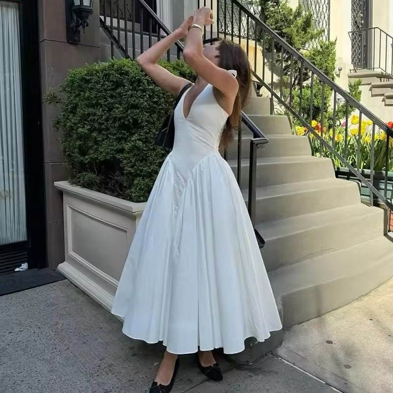 Omar white dress - REBECATHELABEL