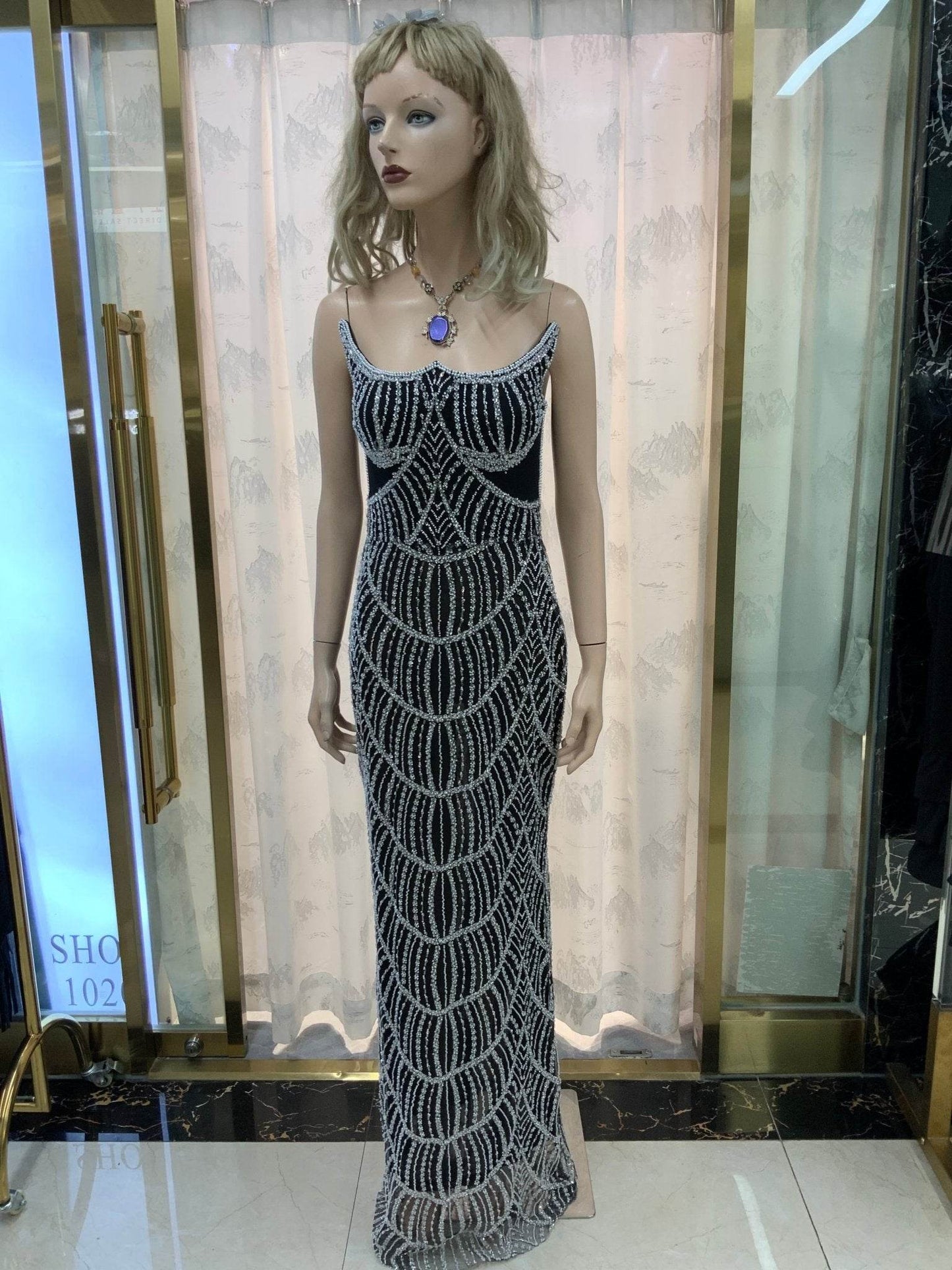 Teirah maxi dress - REBECATHELABEL