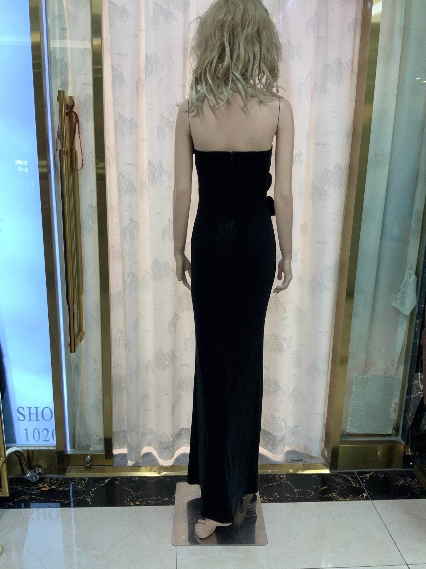 Tutu flower floor length dress - REBECATHELABEL