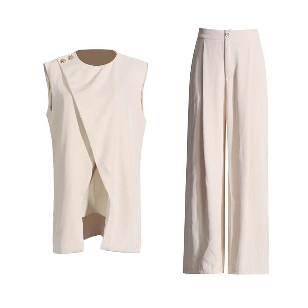 Yandy wide leg pant set - REBECATHELABEL