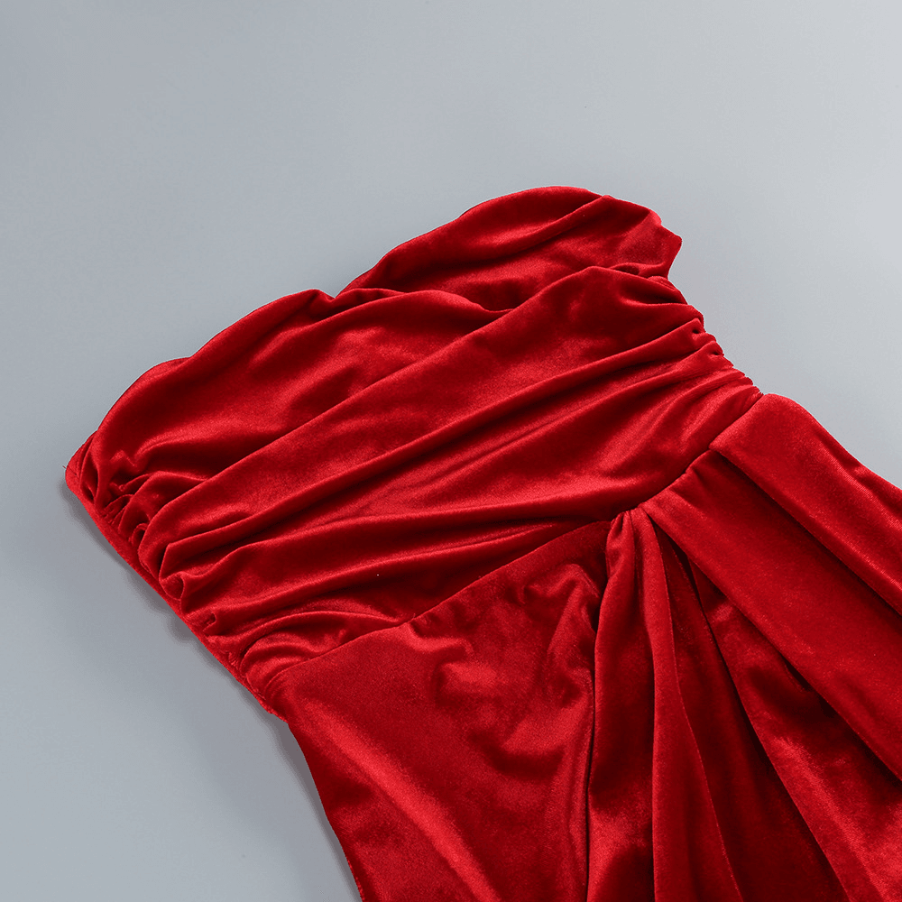 Loma velvet dress - REBECATHELABEL