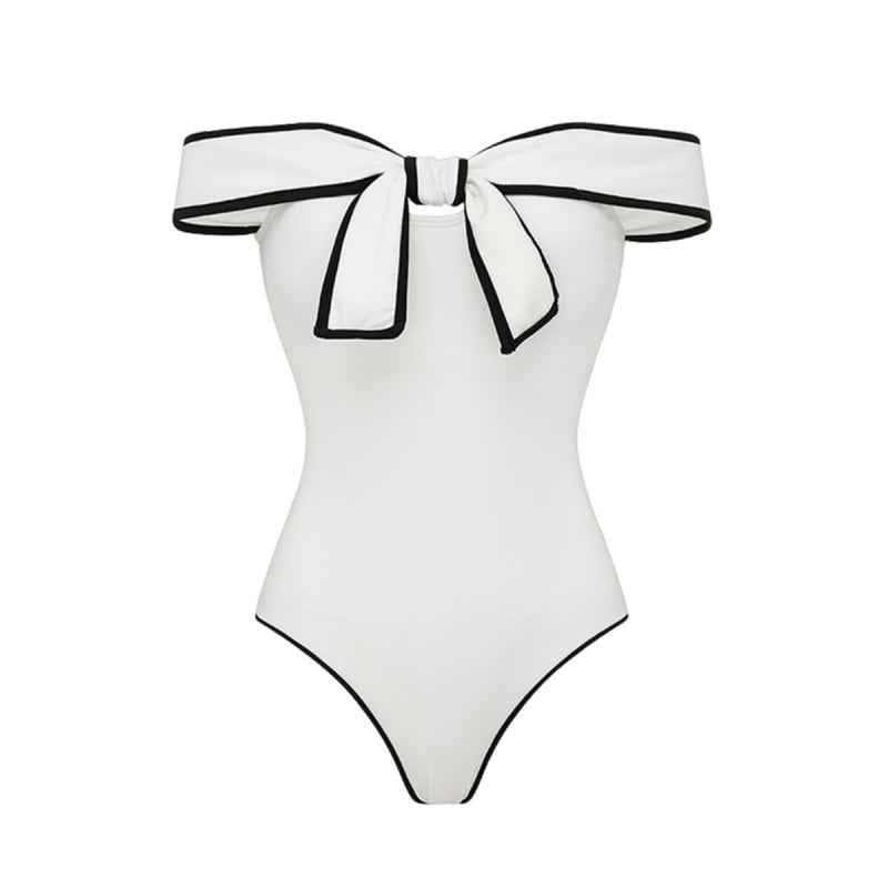 Lulu white swim set