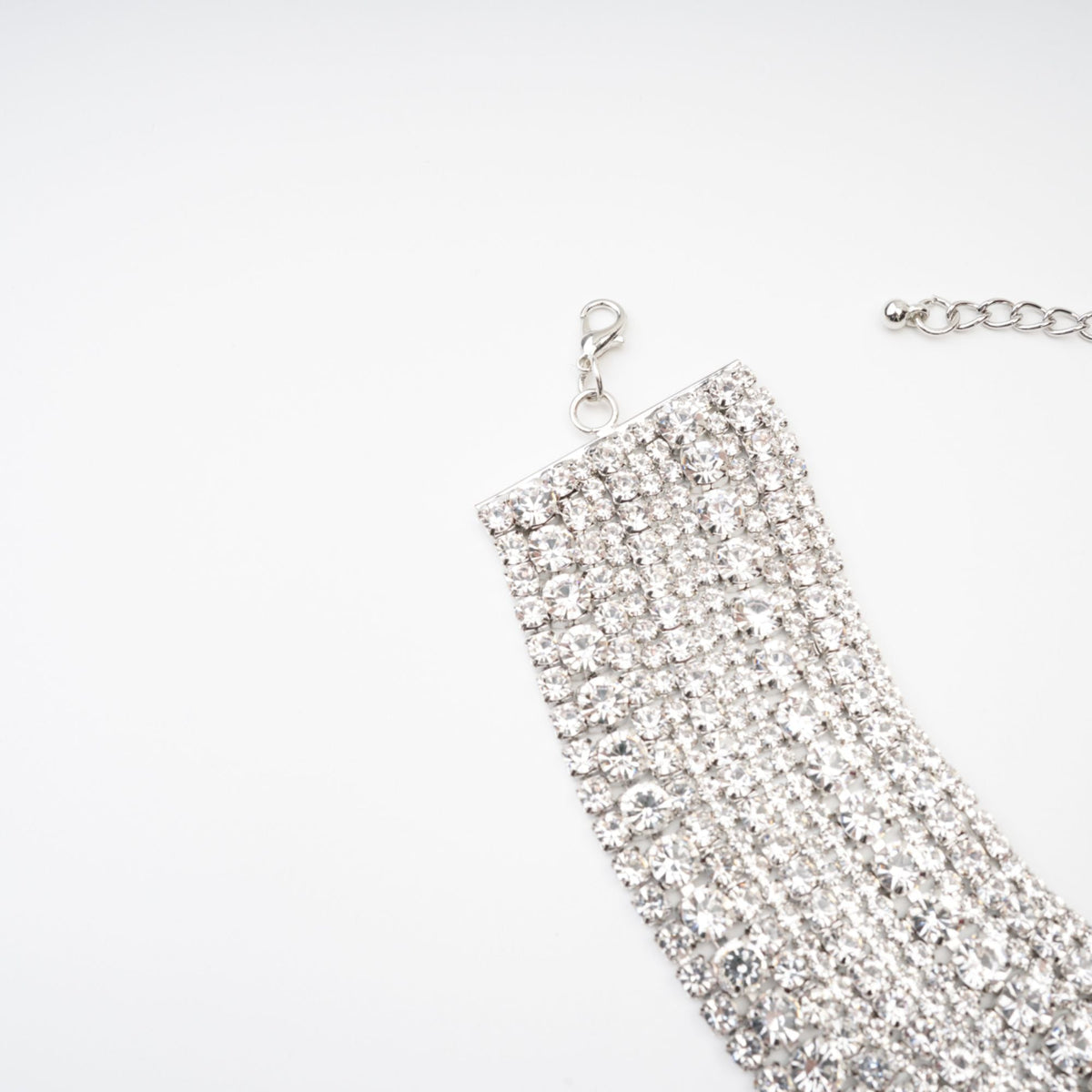 crystal-embellished necklace