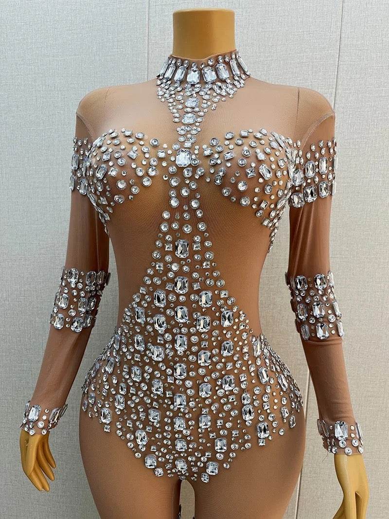 Beyo diamond jumpsuit - REBECATHELABEL