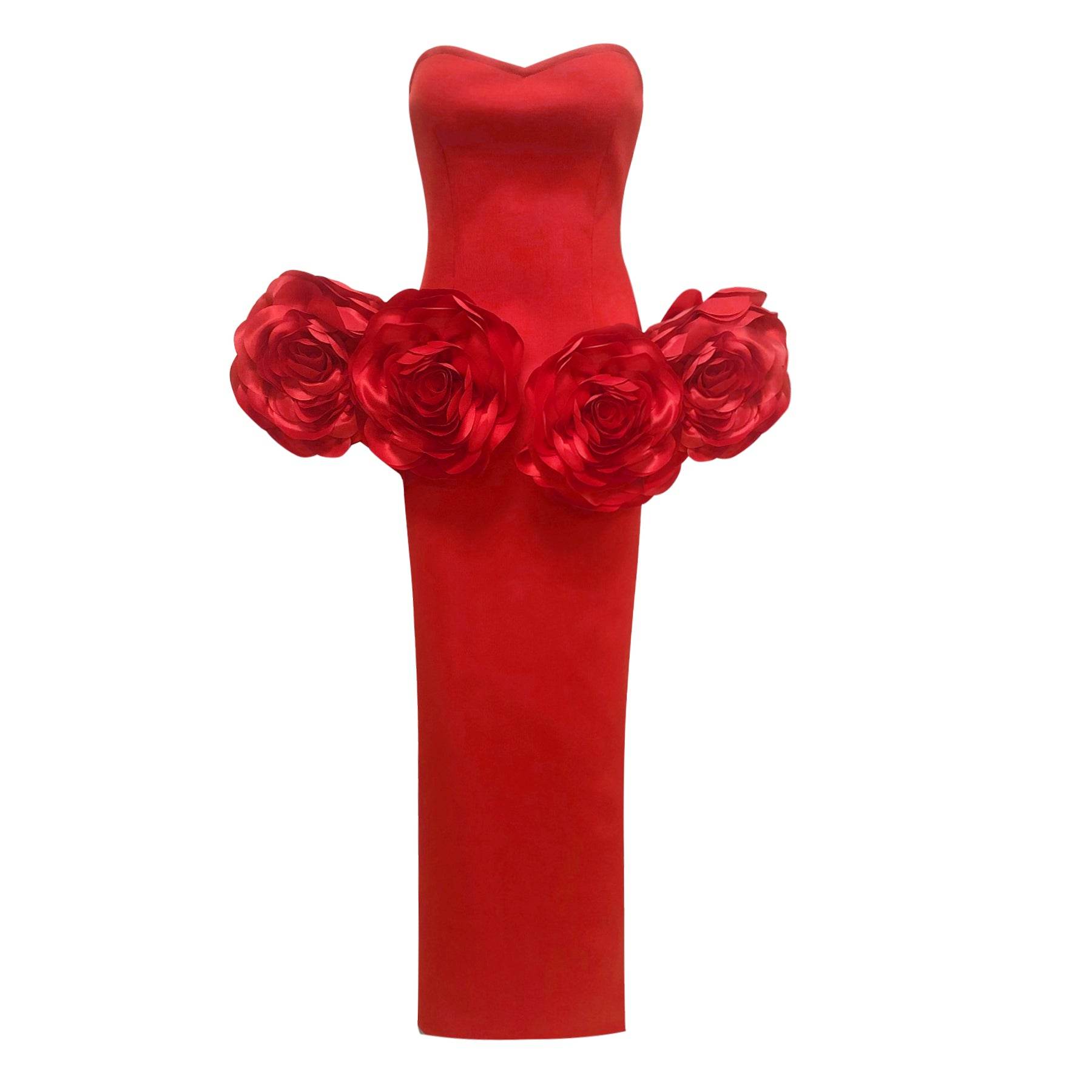 Jenner flower midi dress - REBECATHELABEL