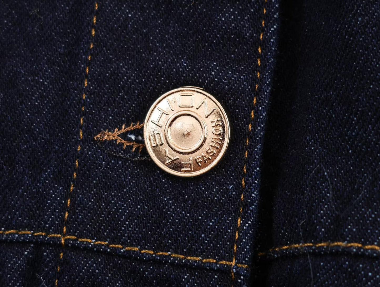 Women Bubble Sleeve Denim Jacket High Waist Straight Flanging Jeans Pant Sets