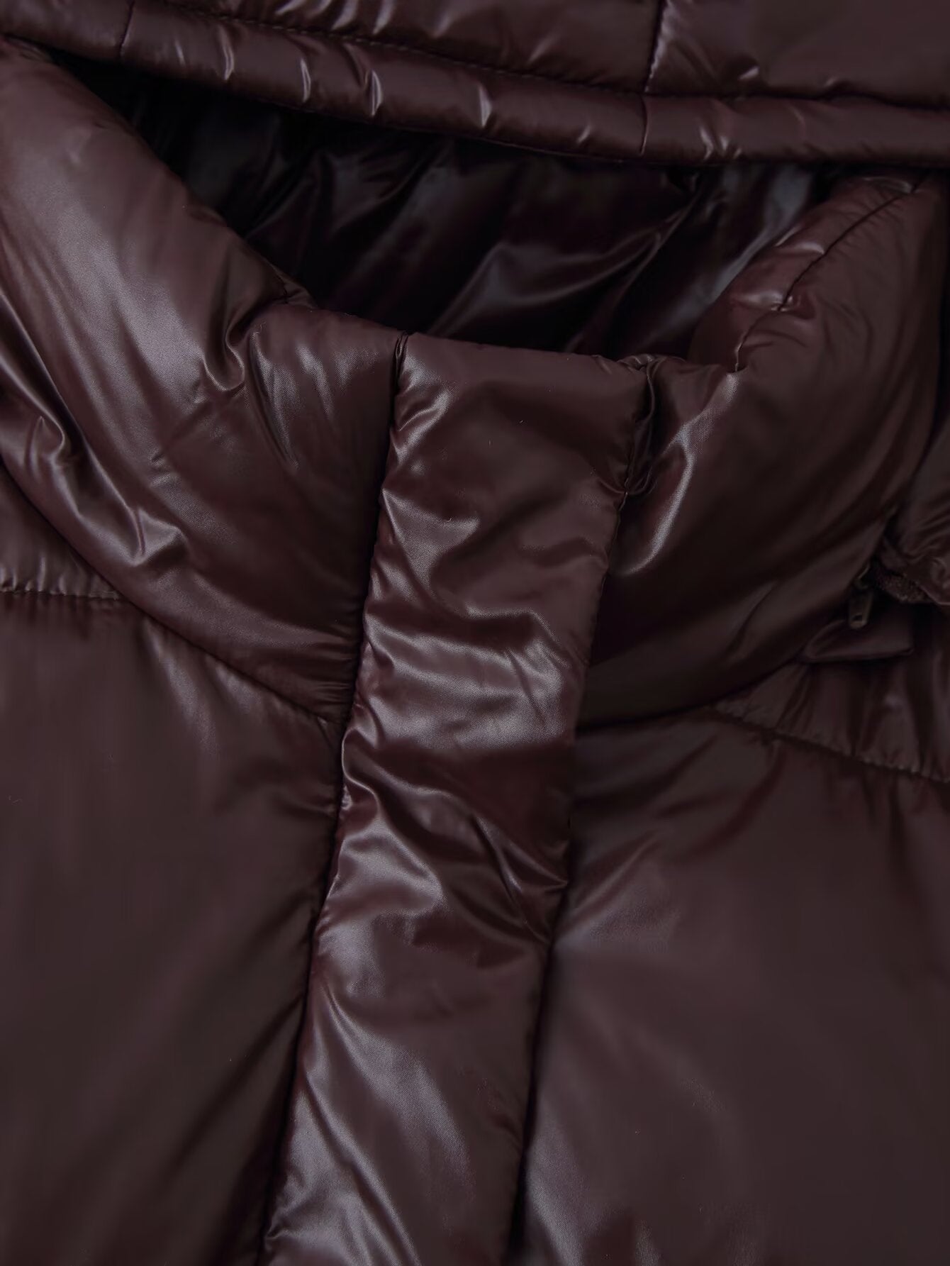 Classic down Cotton Cotton Cloth Hooded Short Cotton Padded Coat