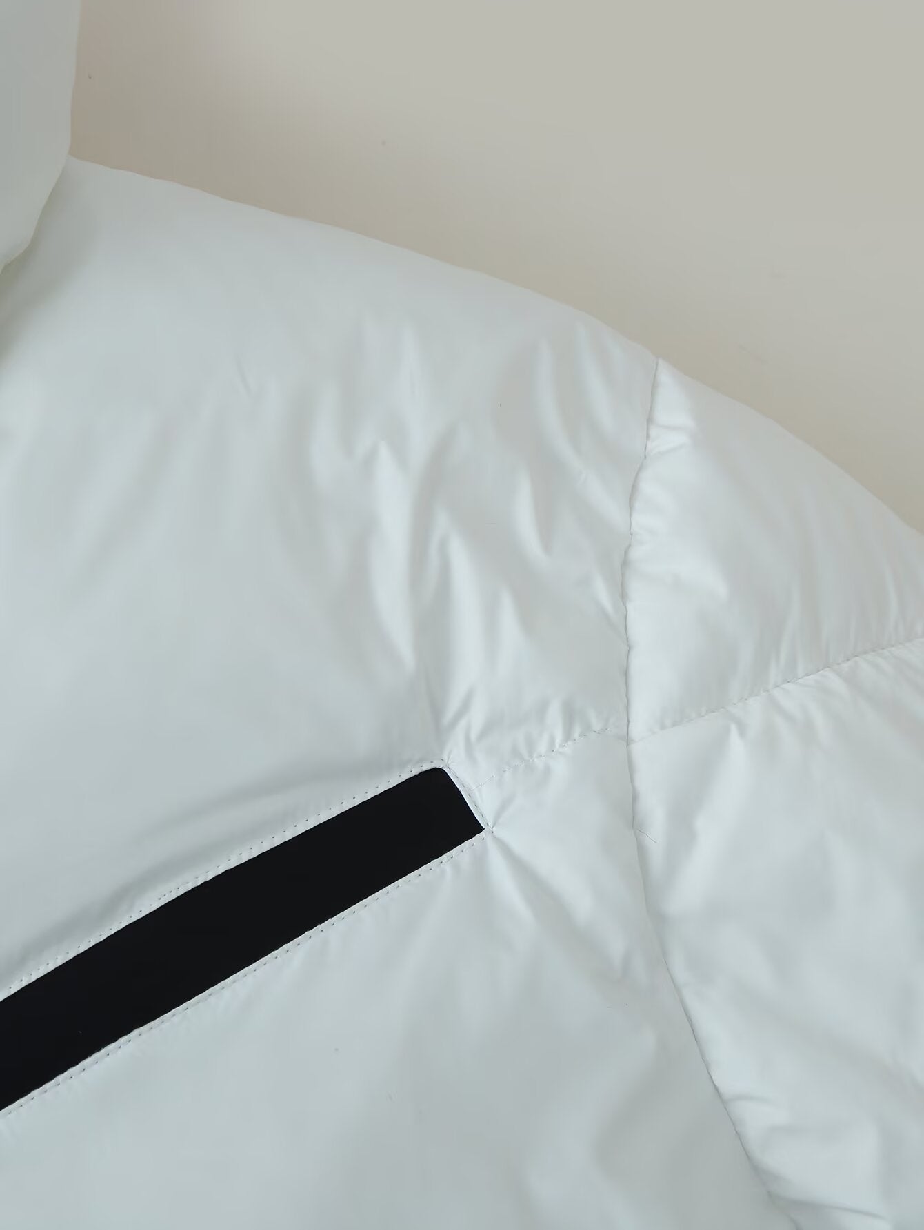 Casual Stand Collar Zipper Thermal Cotton Padded Short Cotton Coat