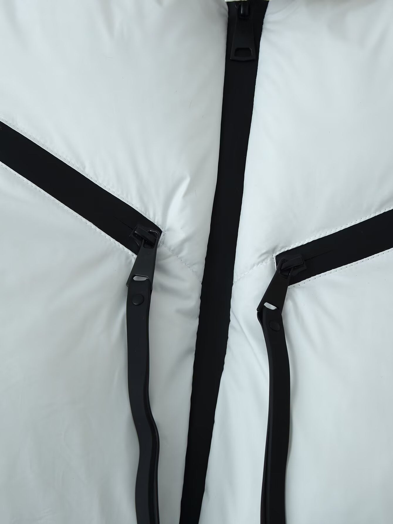 Casual Stand Collar Zipper Thermal Cotton Padded Short Cotton Coat