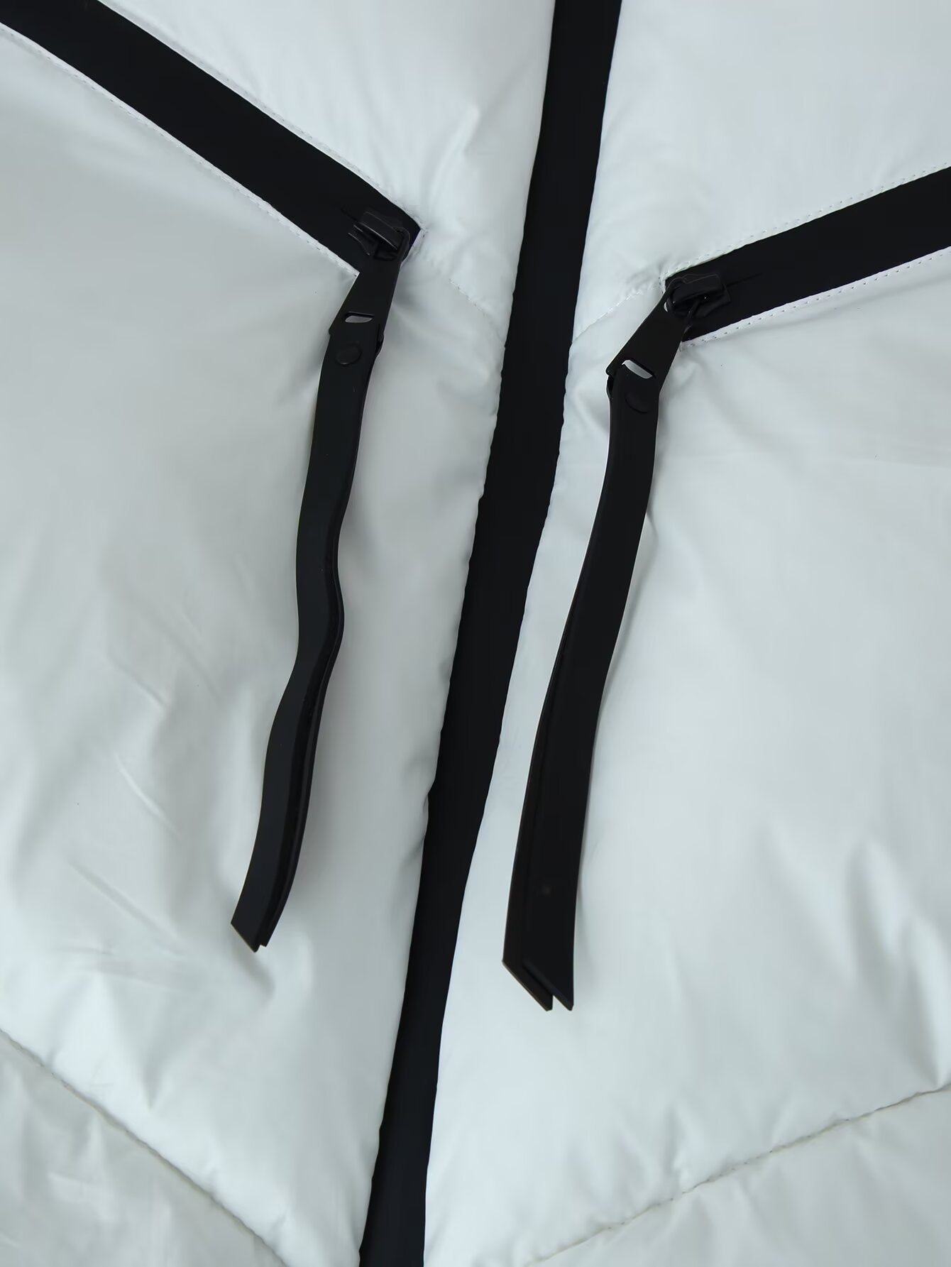 Casual Stand Collar Zipper Thermal Cotton Padded Short Cotton Coat