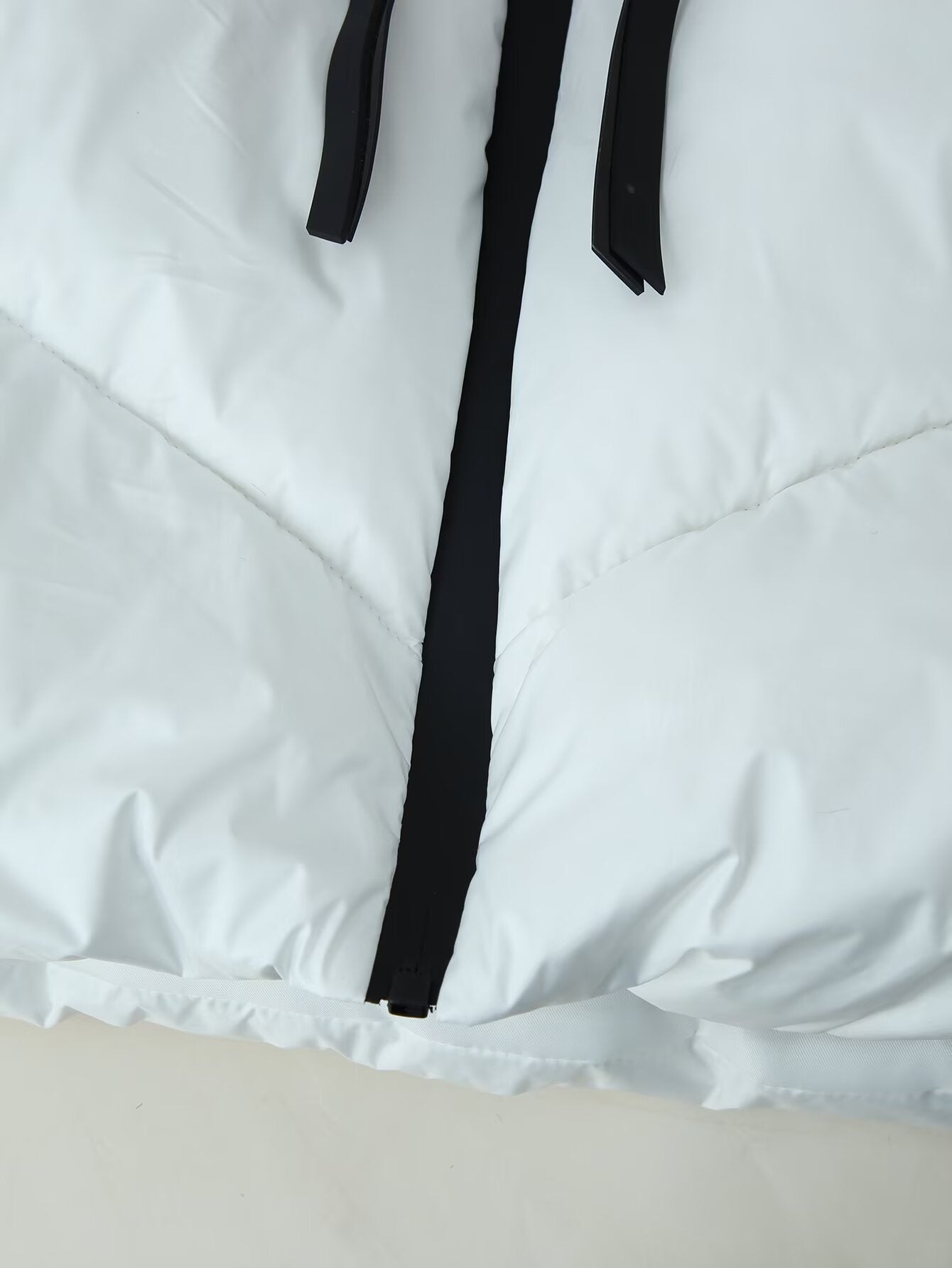 Casual Stand Collar Zipper Thermal Cotton Padded Short Cotton Coat