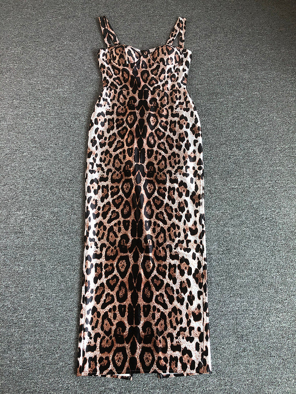 Olay leopard dress