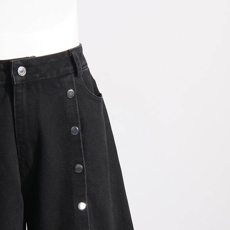 Spring Personality Trendy Detachable Jeans - REBECATHELABEL