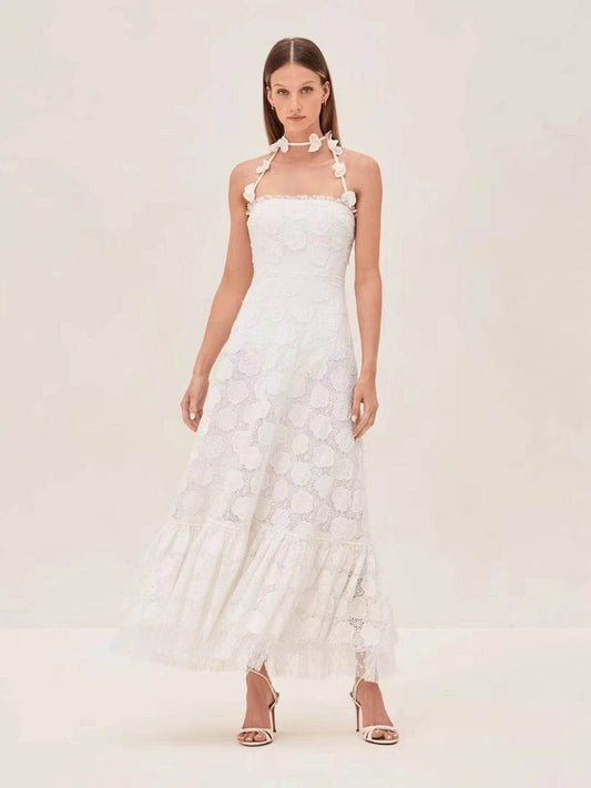 Kimora white dress - REBECATHELABEL