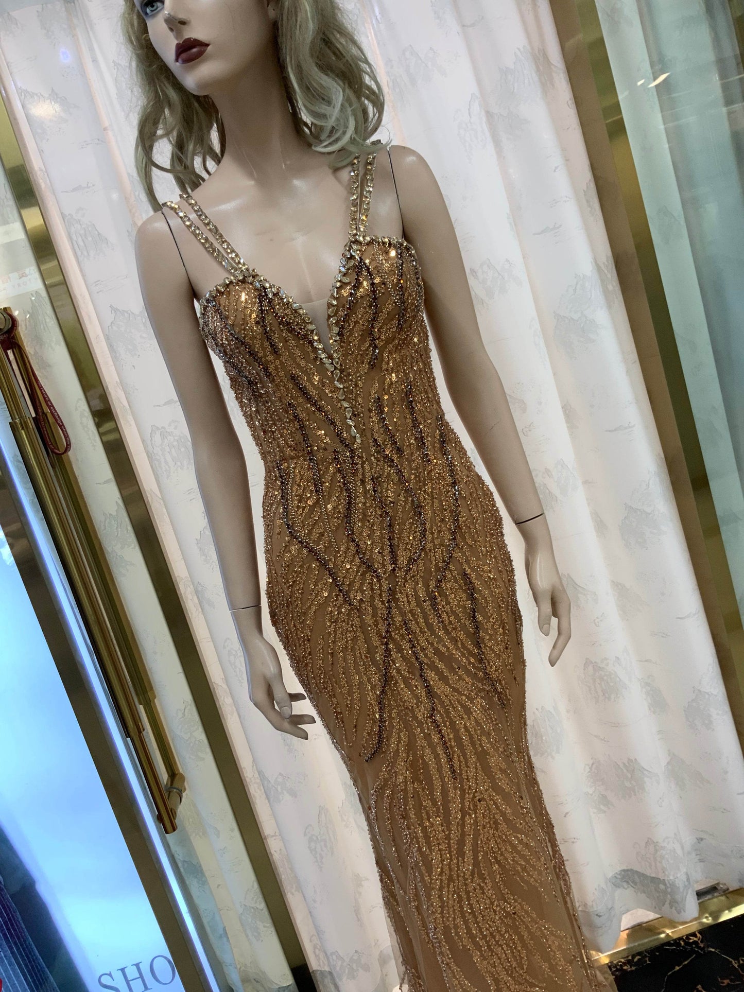 Weeding guest maxi dress - REBECATHELABEL