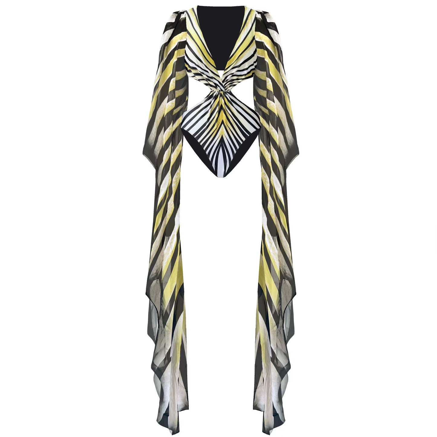 Long Sleeve One Piece Swimsuit