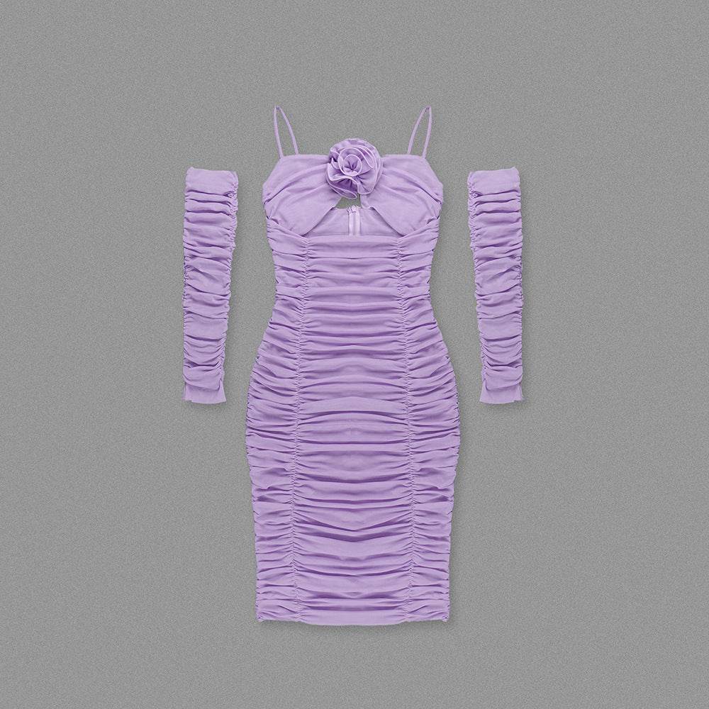 Kk flower midi dress - REBECATHELABEL