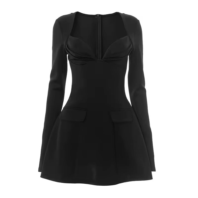 Long Sleeve Sexy Mini