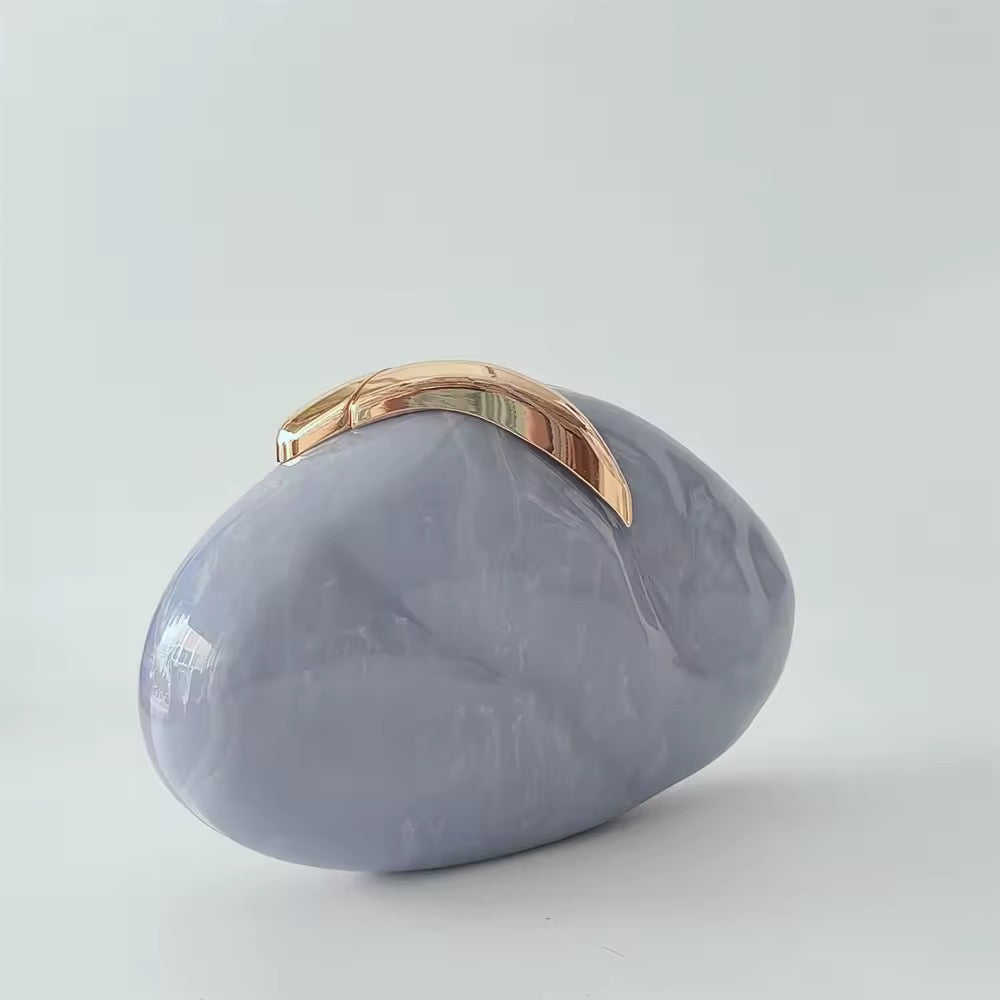 Metal Handle Mini Purse