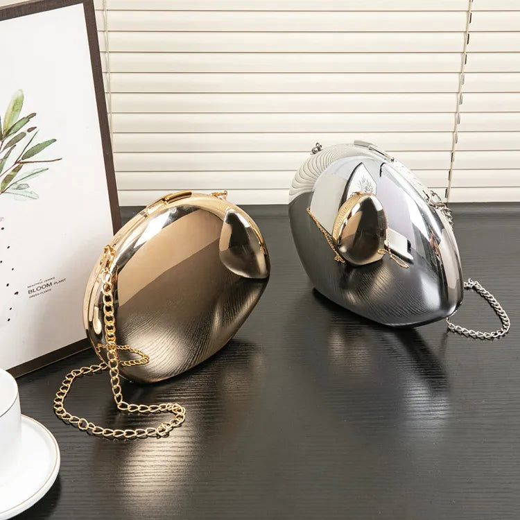 Acrylic Shell Dinner Bag