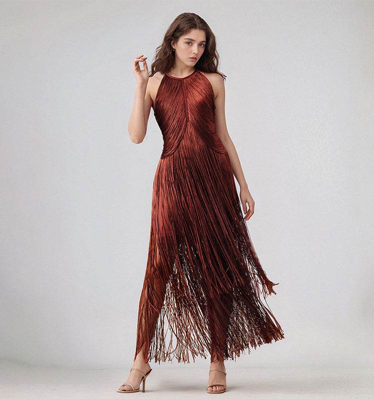 Olay tassel dress - REBECATHELABEL