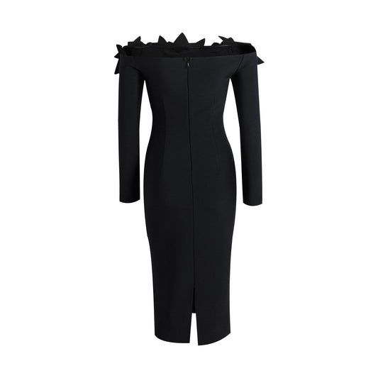 Amirah flower midi dress - REBECATHELABEL