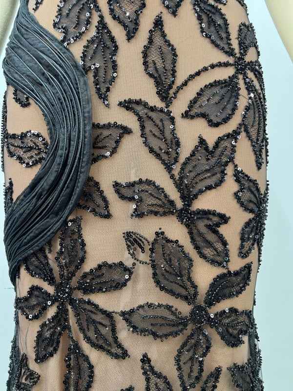 Midnight Siren Lace Gown