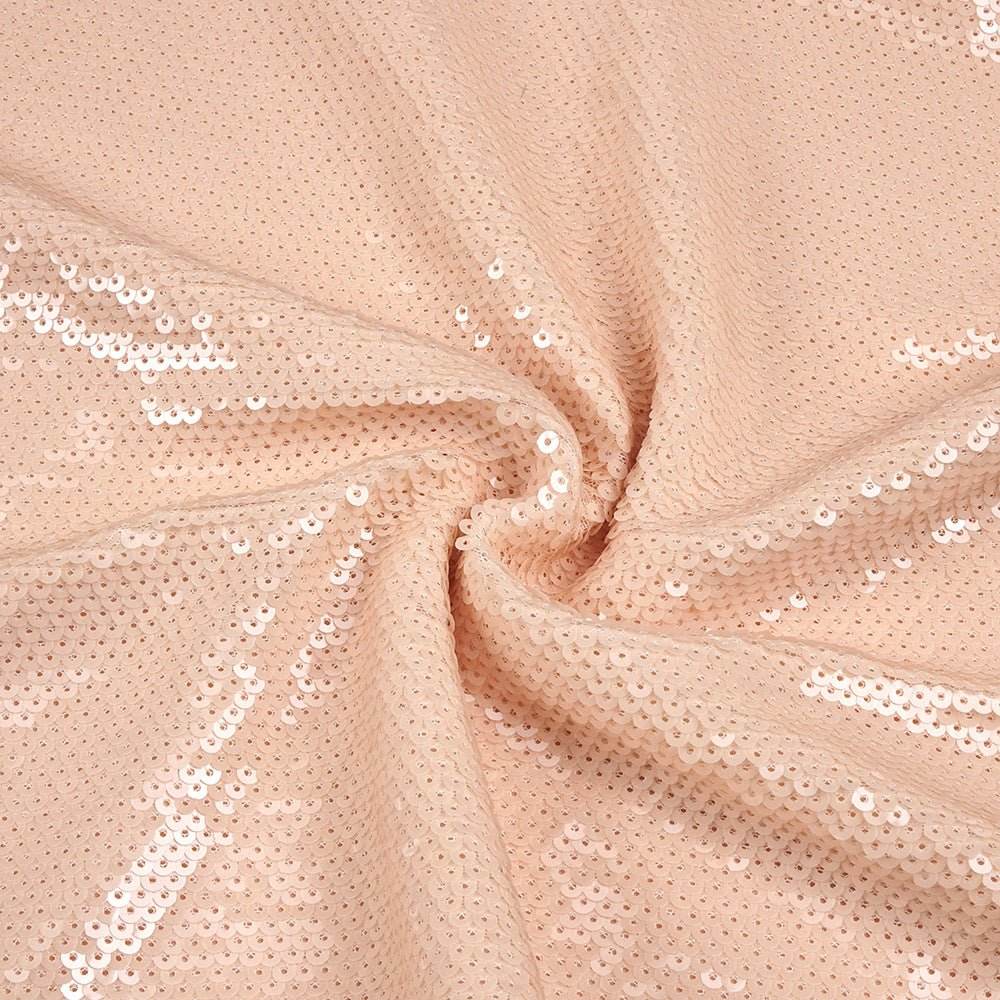 3D Flower Sequins Maxi Dress - REBECATHELABEL