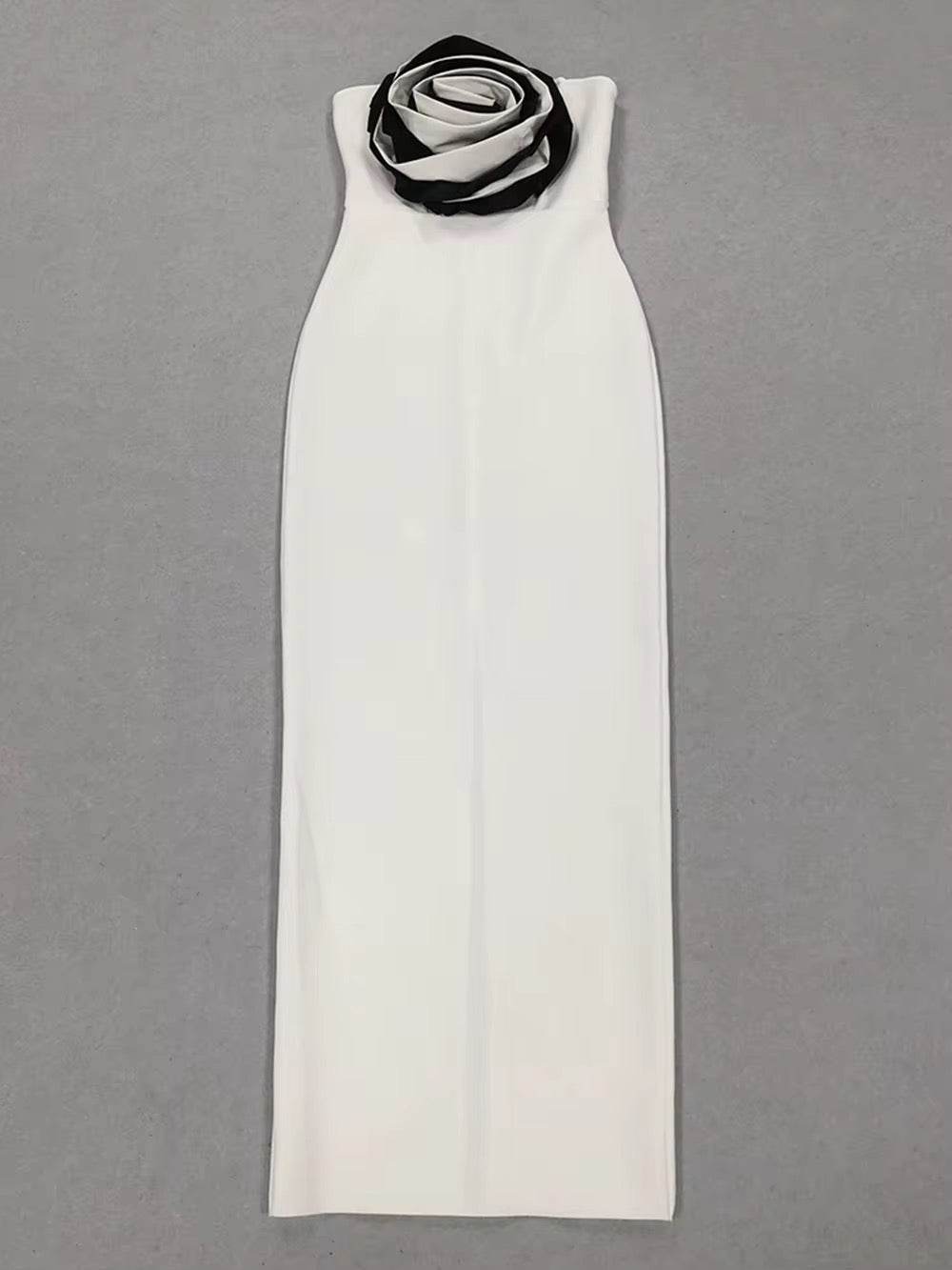 3D Flowers Bandage Dress - REBECATHELABEL