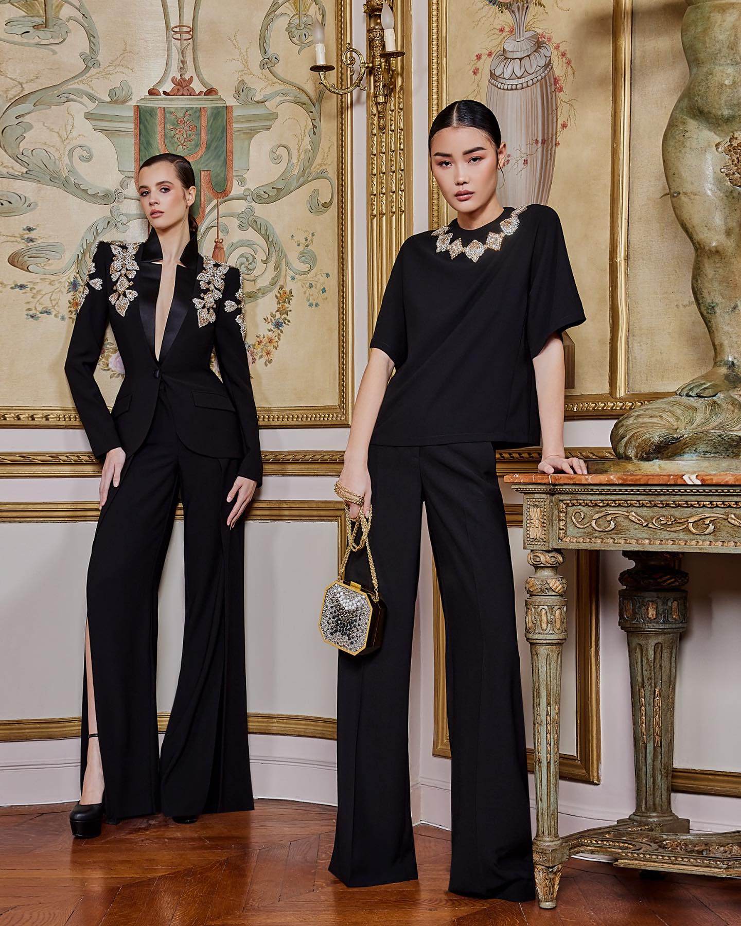 Aloma blazer pant set - REBECATHELABEL