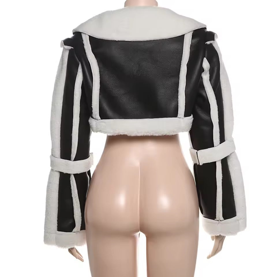 Thickened Warm Double-Sided Short Jacket