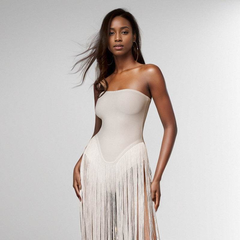 Honey and milk dress - REBECATHELABEL