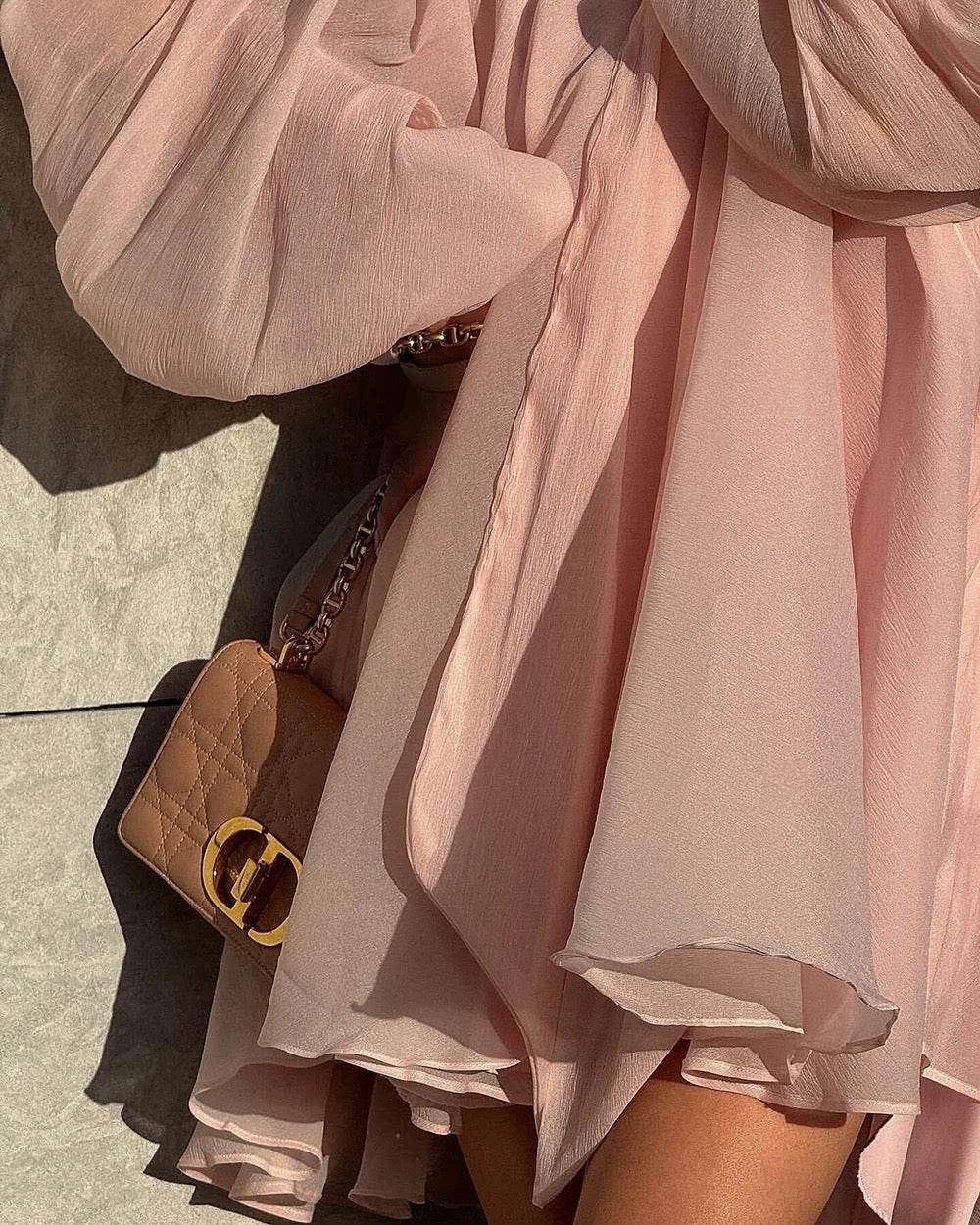 Off Shoulder Long Sleeve Bow Loose Mini Dress - REBECATHELABEL