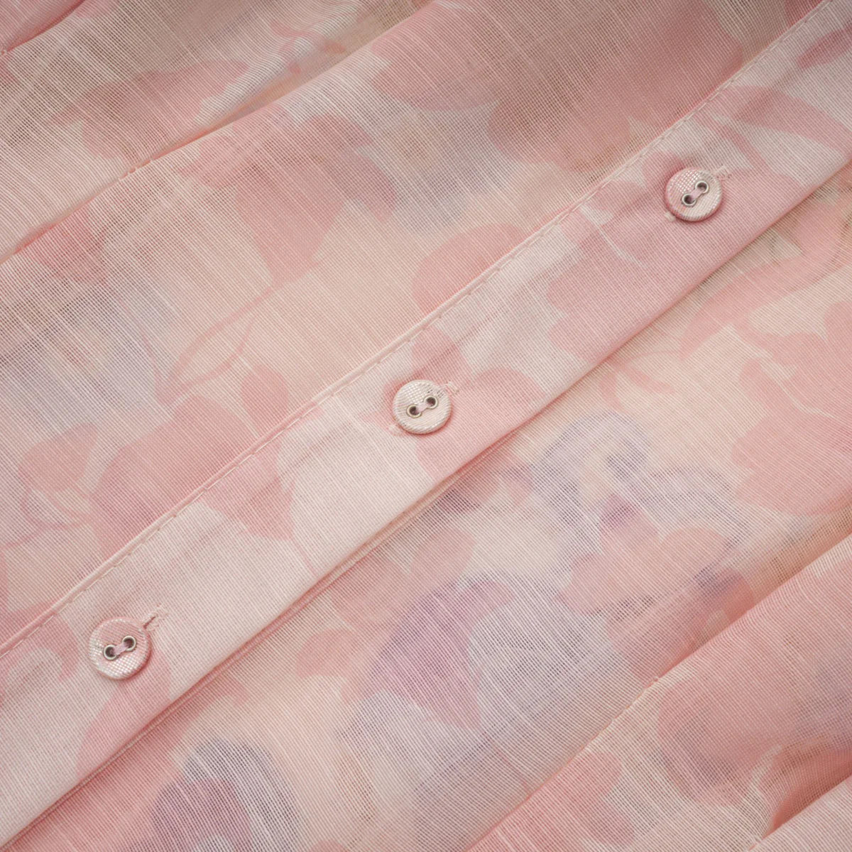 Pink Floral Print Maxi Dress