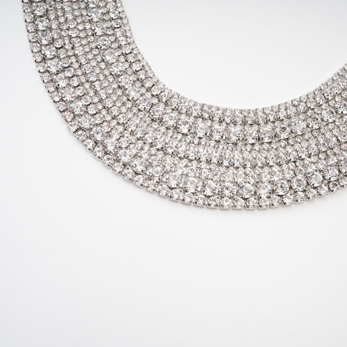 crystal-embellished necklace