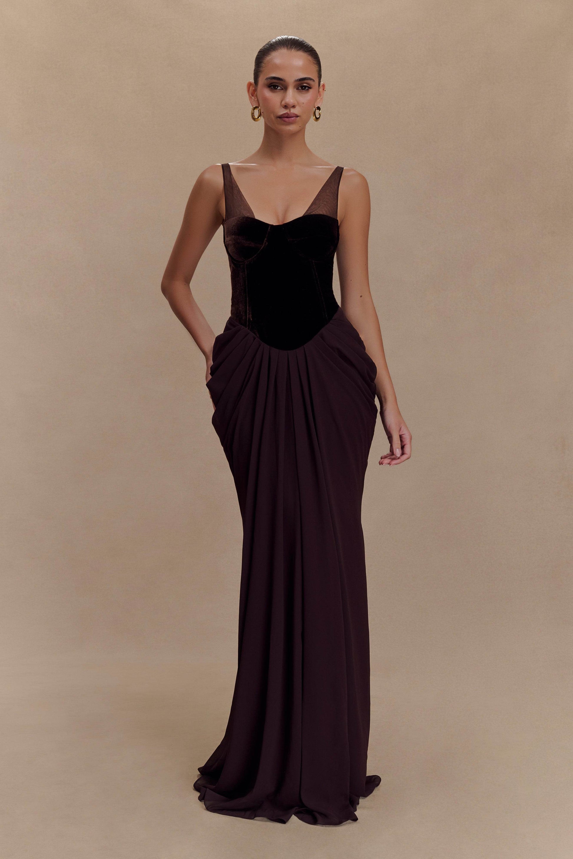 Becca floor length dress - REBECATHELABEL