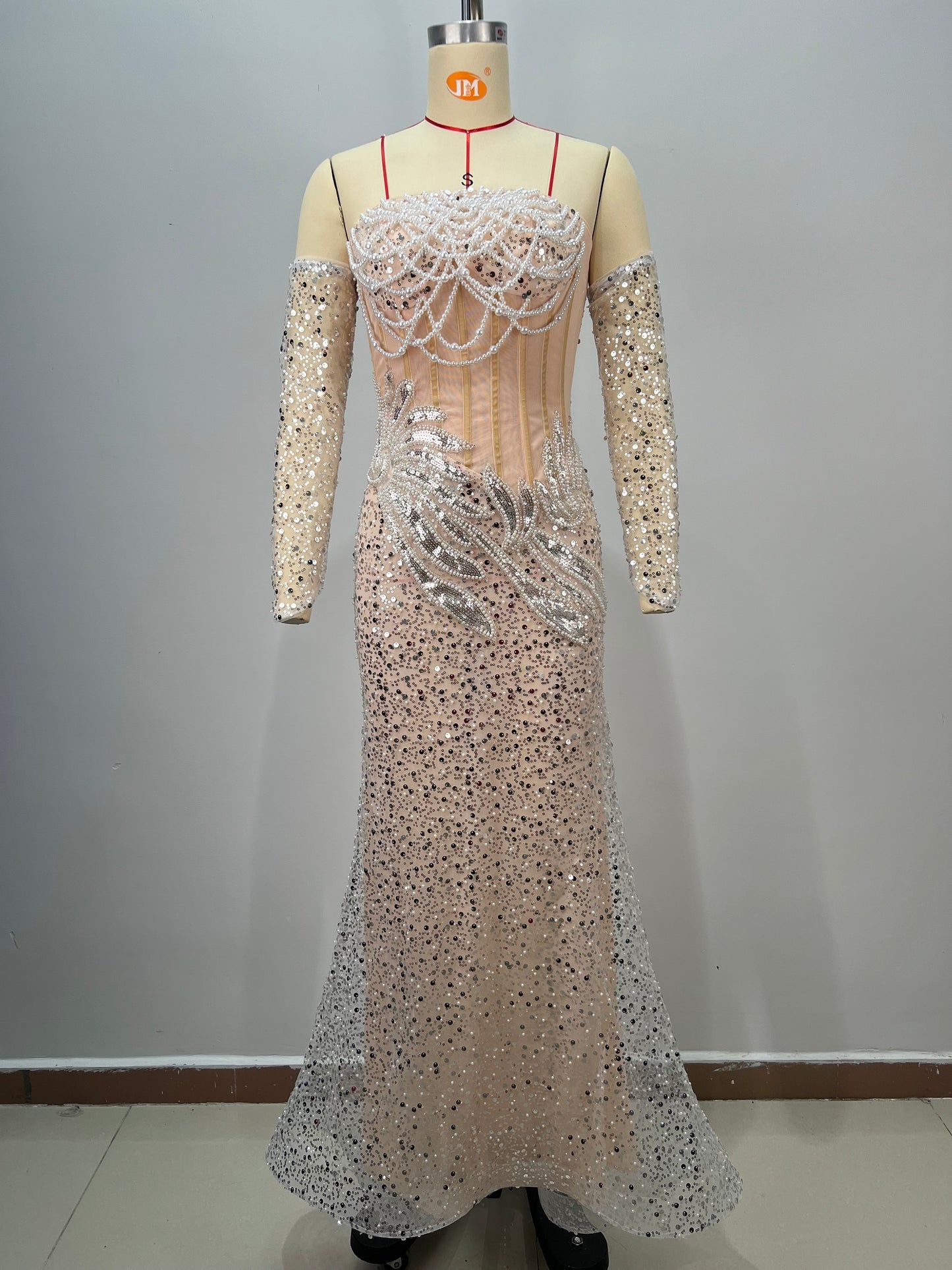 Glittering Mermaid Prom Dress