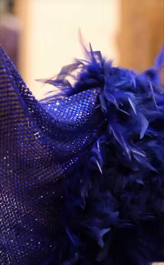 Aliayah feather dress