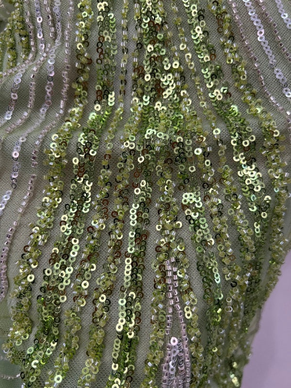 Emerald Bloom Goddess Gown