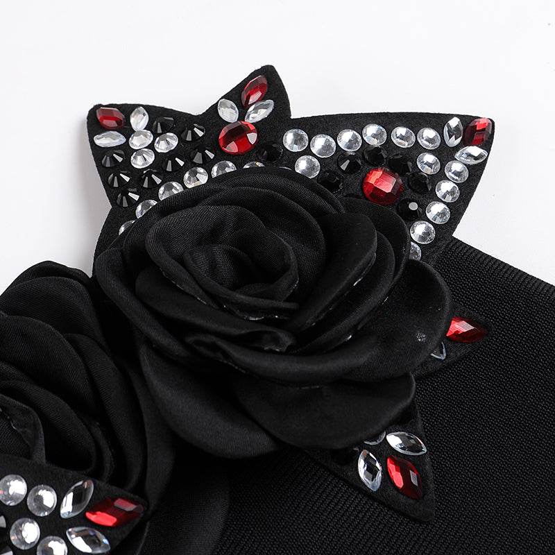 Amirah flower midi dress - REBECATHELABEL