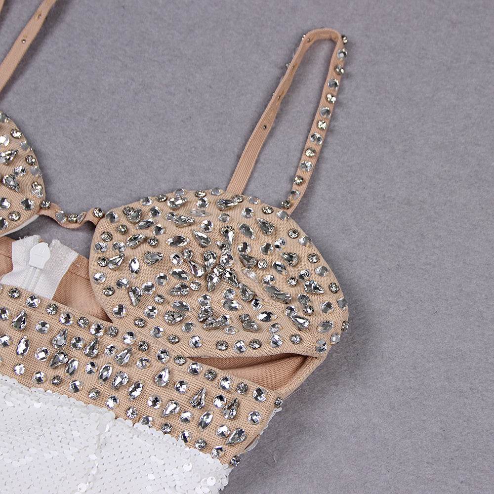 Becca diamond sequin dress - REBECATHELABEL