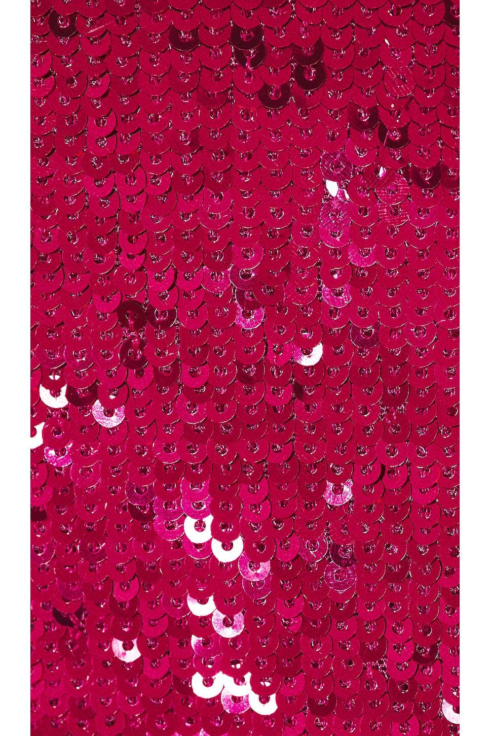 Sequins Long Sleeve Tight High Split Long Dress - REBECATHELABEL