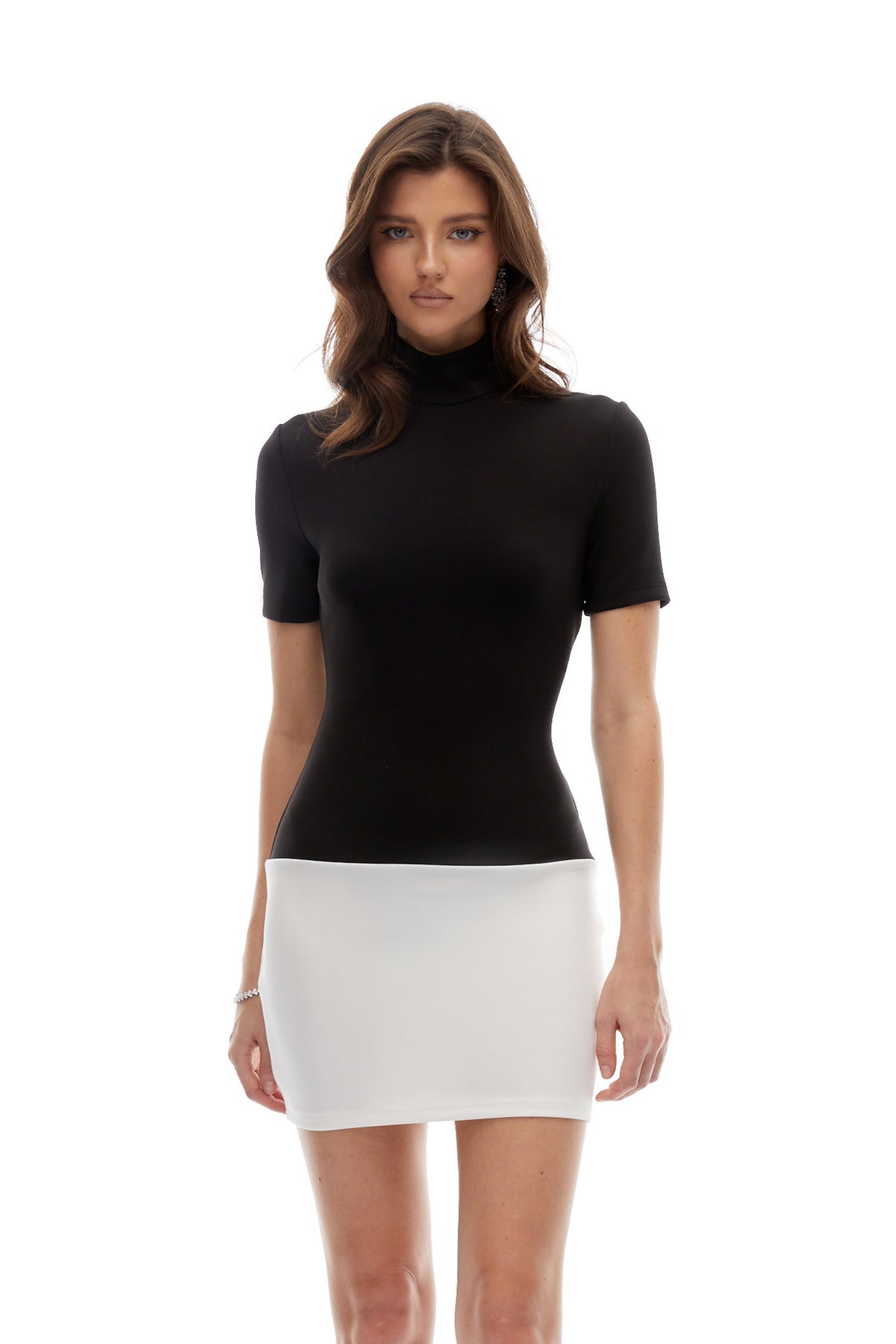 CurveBlock Mini Dress