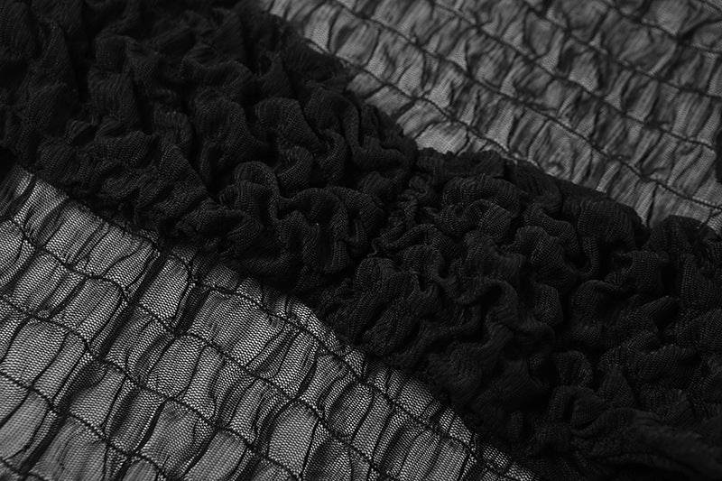 round Neck Hollow Out Cutout Backless Hip Knitwear Slim Dress - REBECATHELABEL